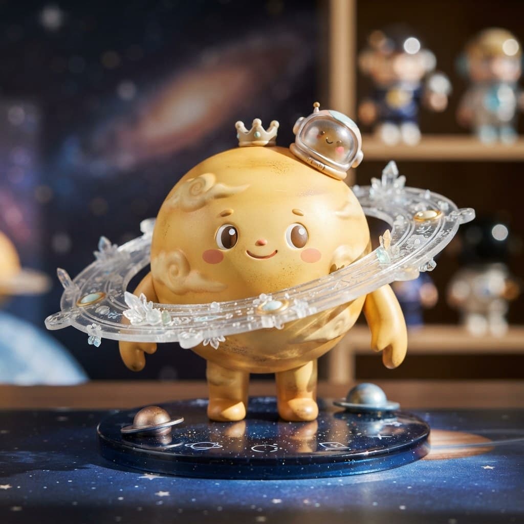 Saturn (The Ringed Giant of the Solar Crown)