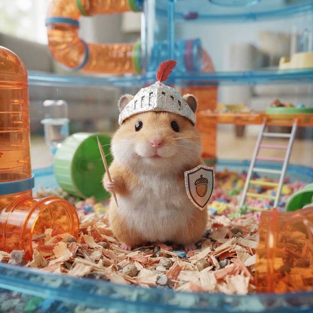 Sir Squeaks-a-Lot (The Hamster on an Epic Quest)