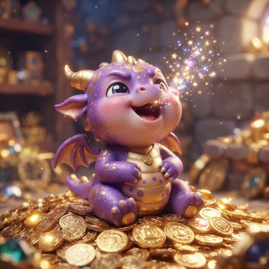 Sparky (The Sneezy Baby Dragonet)