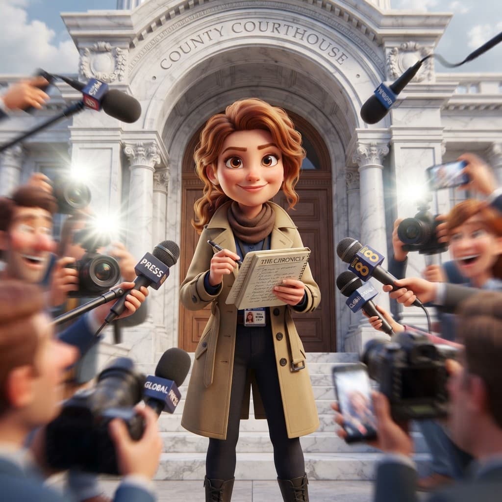 Nora Higgins (The Defiant Freedom-of-Press Reporter)
