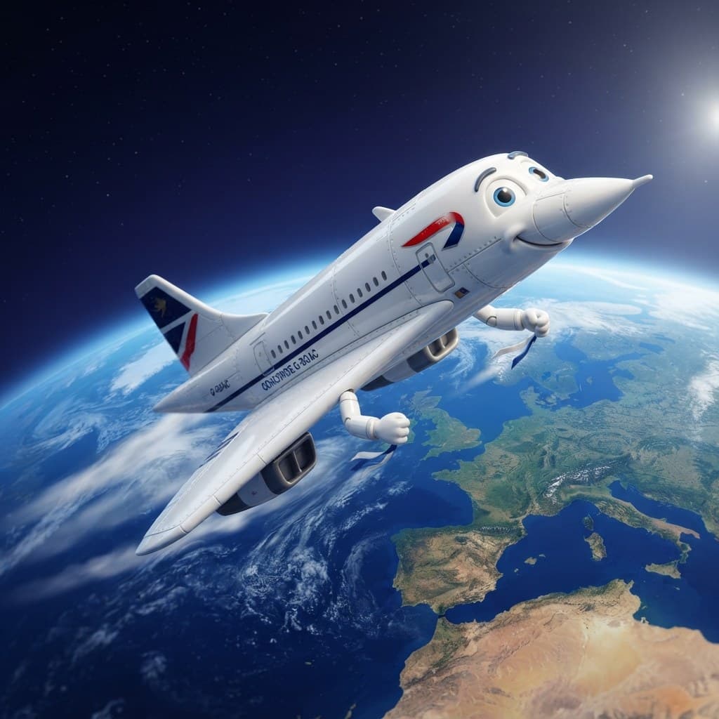 The Concorde (The Mach 2 White Needle)
