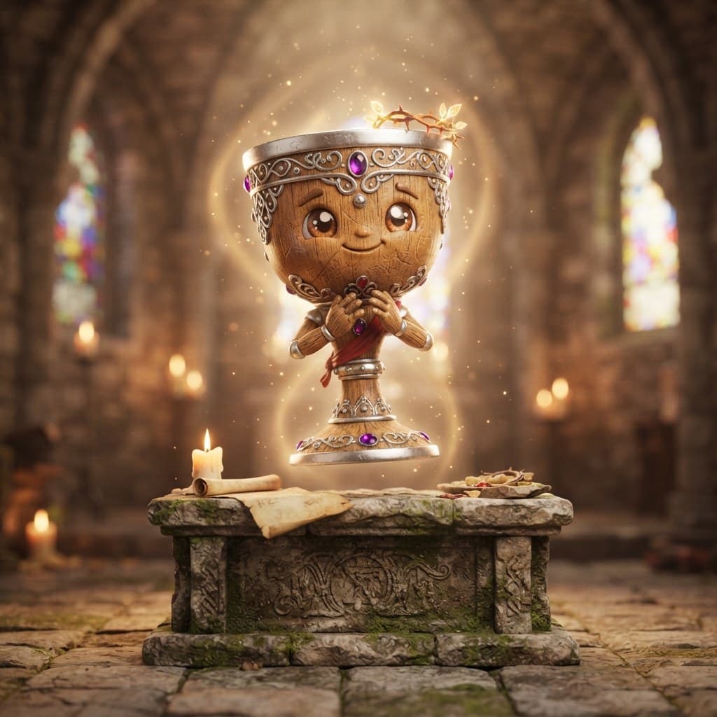 The Holy Grail (The Sacred Cup of Immortality & Quests)
