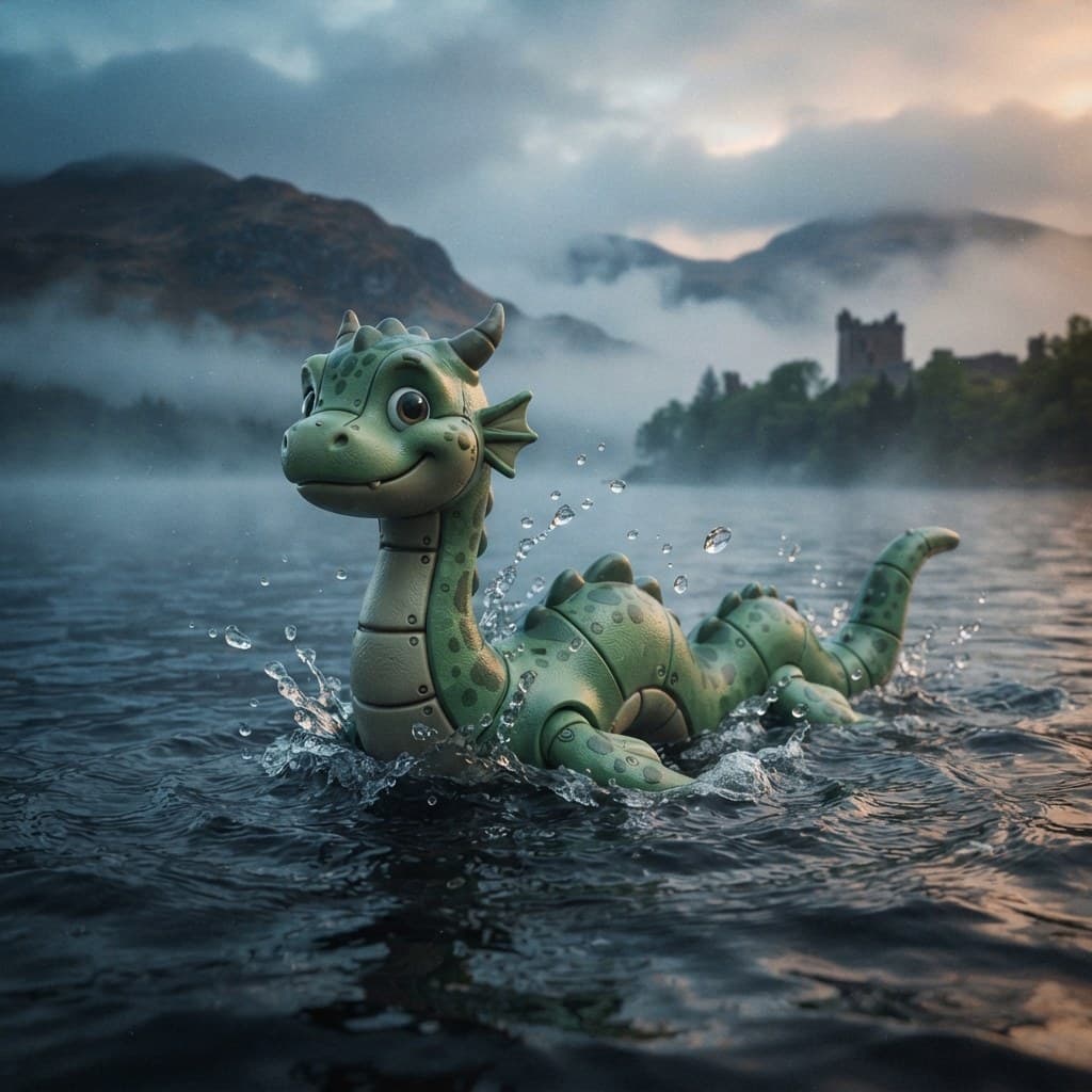 The Loch Ness Monster (Nessie, Queen of the Peat Waters)