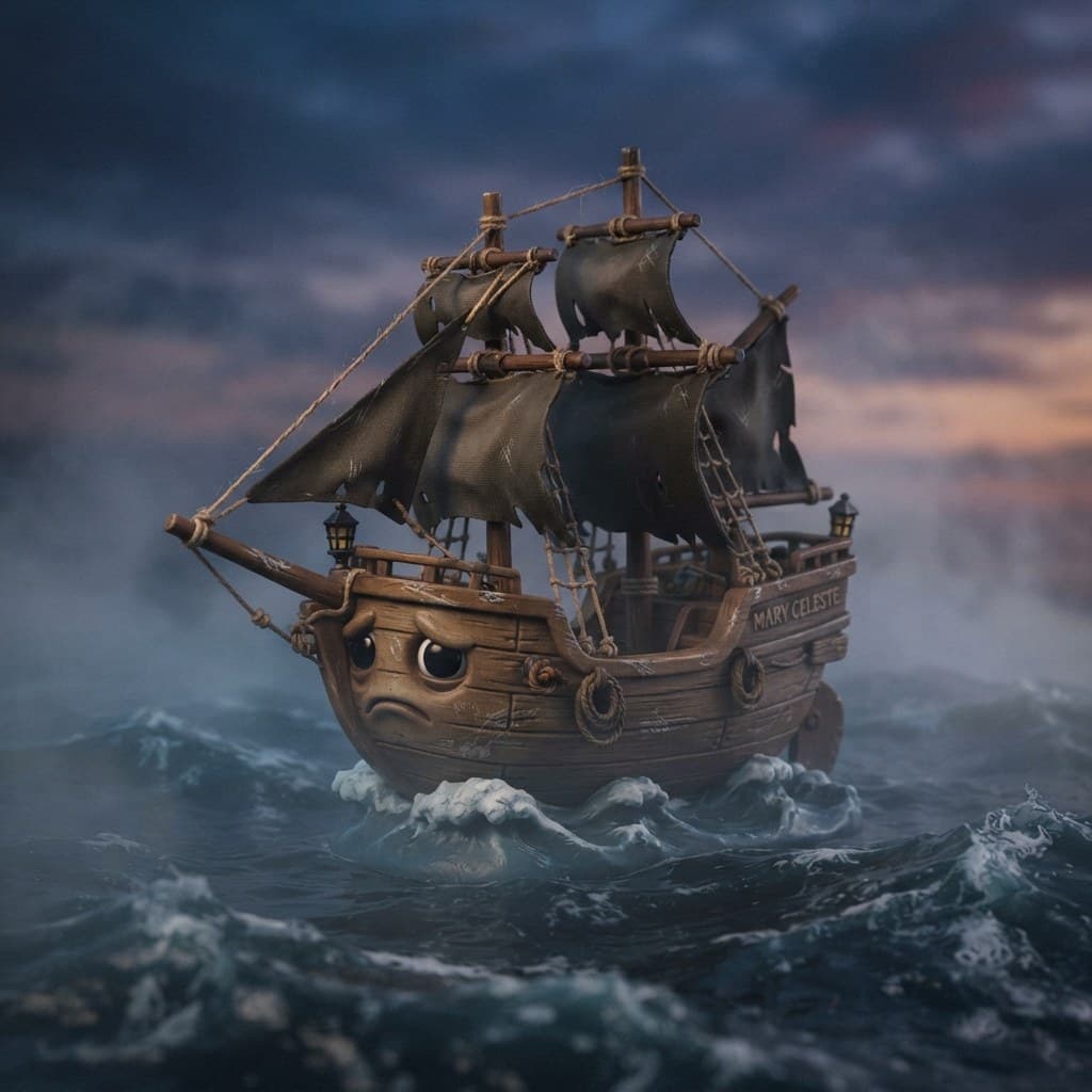 The Mary Celeste (The Abandoned 1872 Ghost Brigantine)