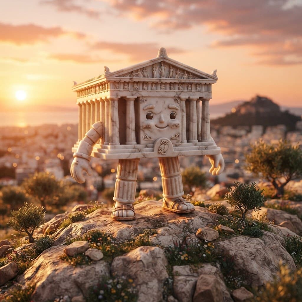 The Parthenon of Athens (The Temple of Golden Harmony)