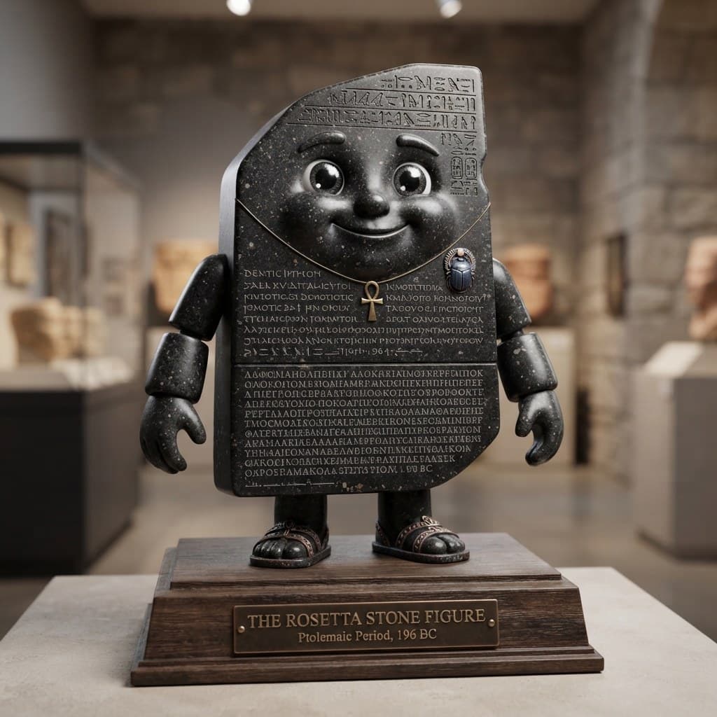 The Rosetta Stone (The Granodiorite Key of Tongues)