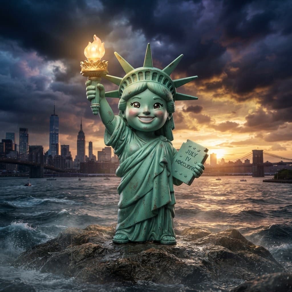 The Statue of Liberty (Lady of the Golden Door)