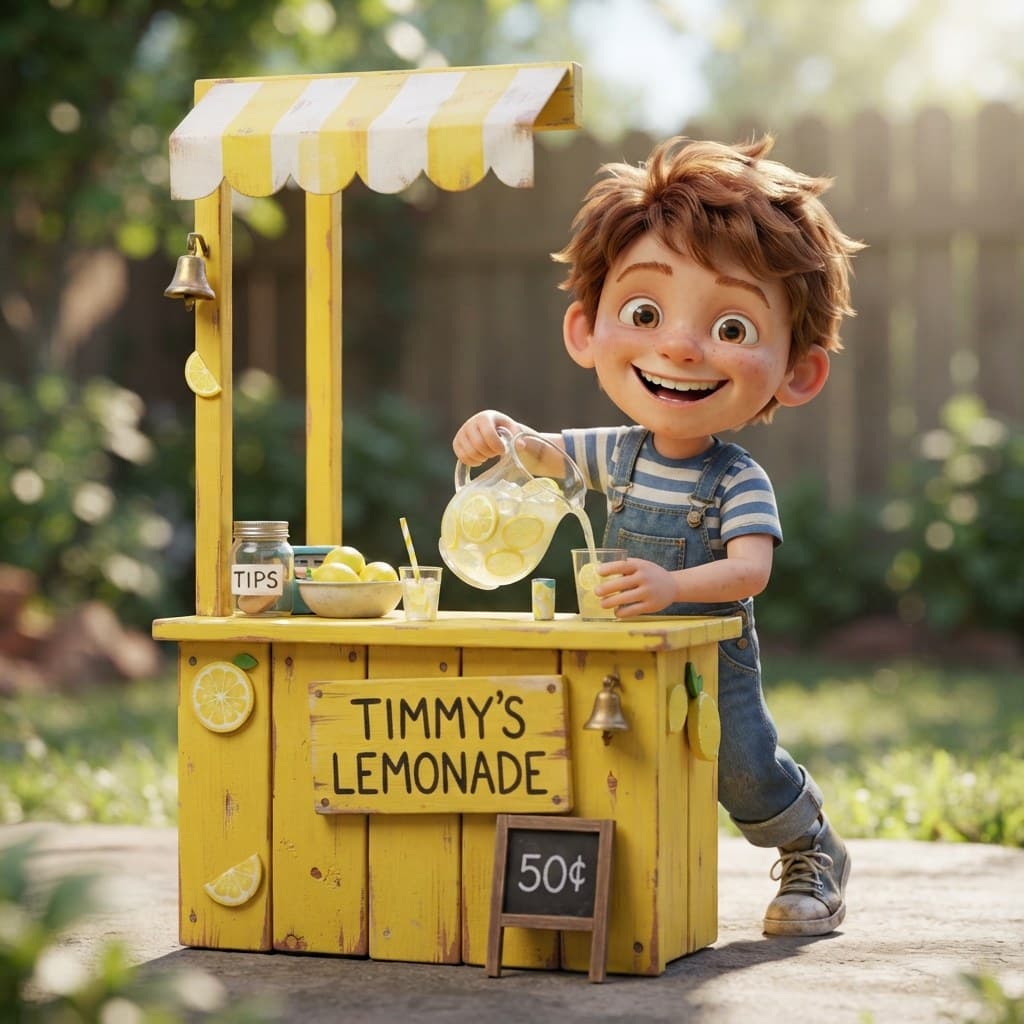 Timmy (The Over-Competitive Lemonade CEO)