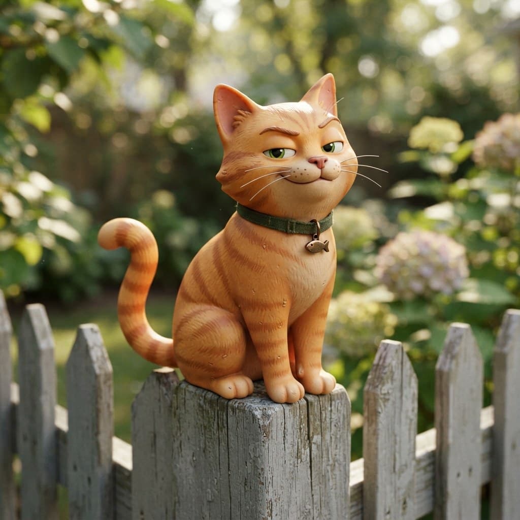 Whiskers (The Sassy Neighborhood Alley Cat)