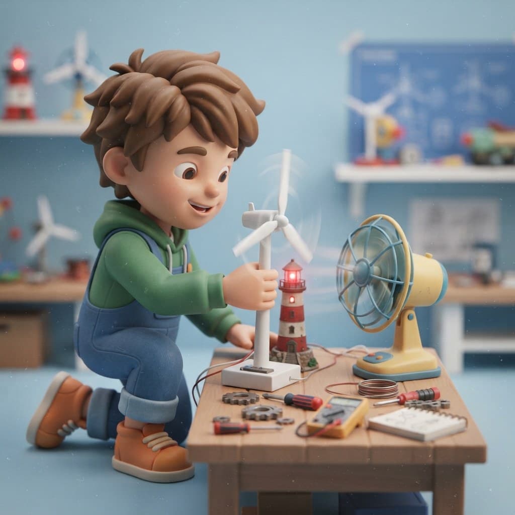 Zack (The Cardboard Wind Turbine Engineer)