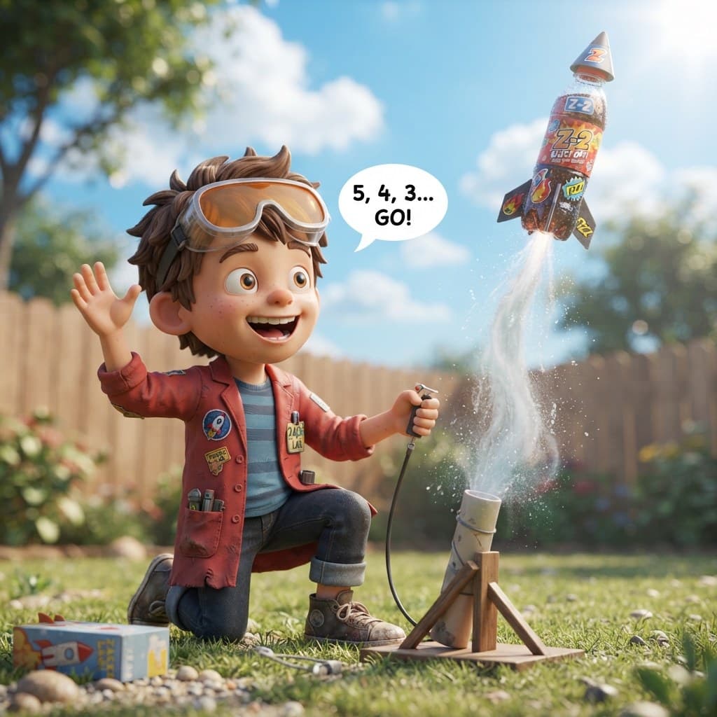 Zack (The Backyard Vinegar Rocket Scientist)