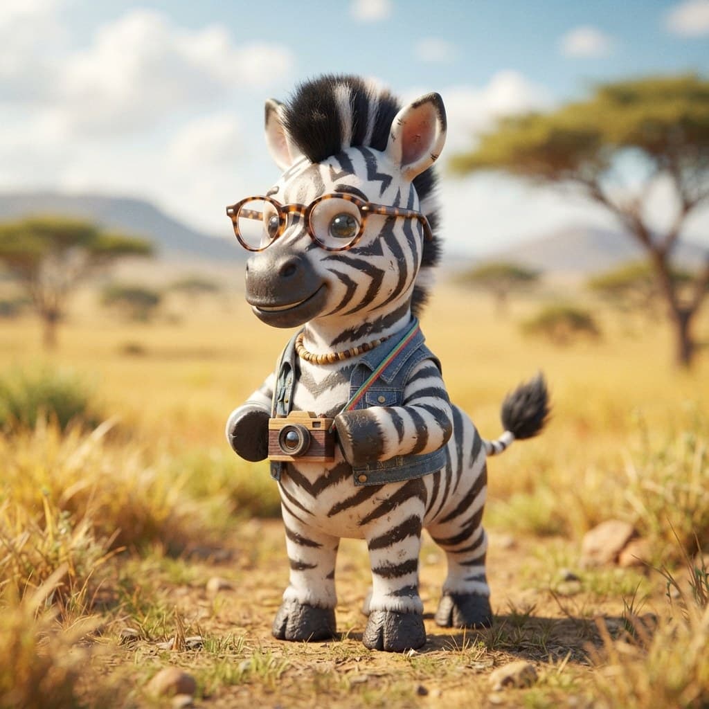 Ziggy (The Dazzling Striped Zebra)